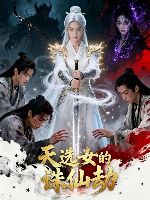 天选女的诛仙劫短剧海报