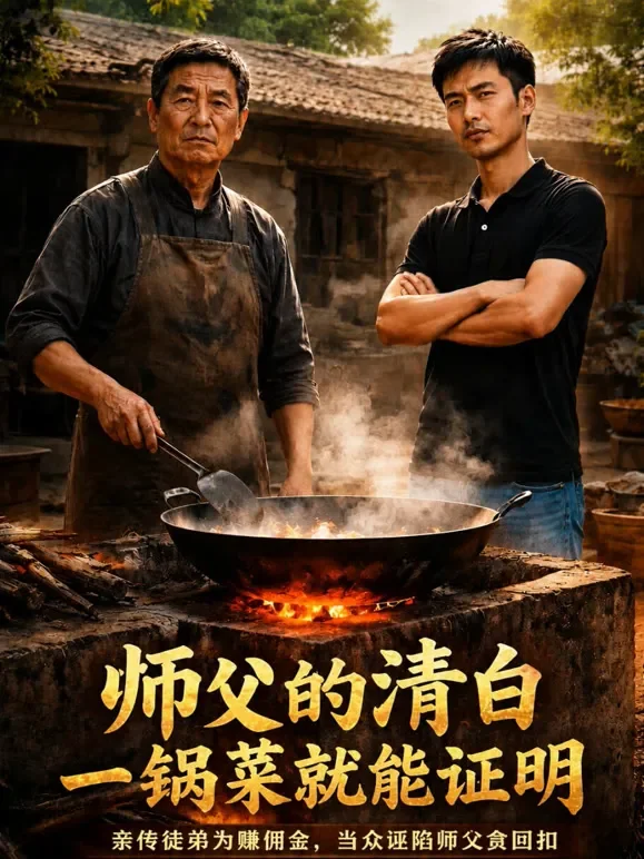 师父的清白，一锅菜就能证明短剧海报