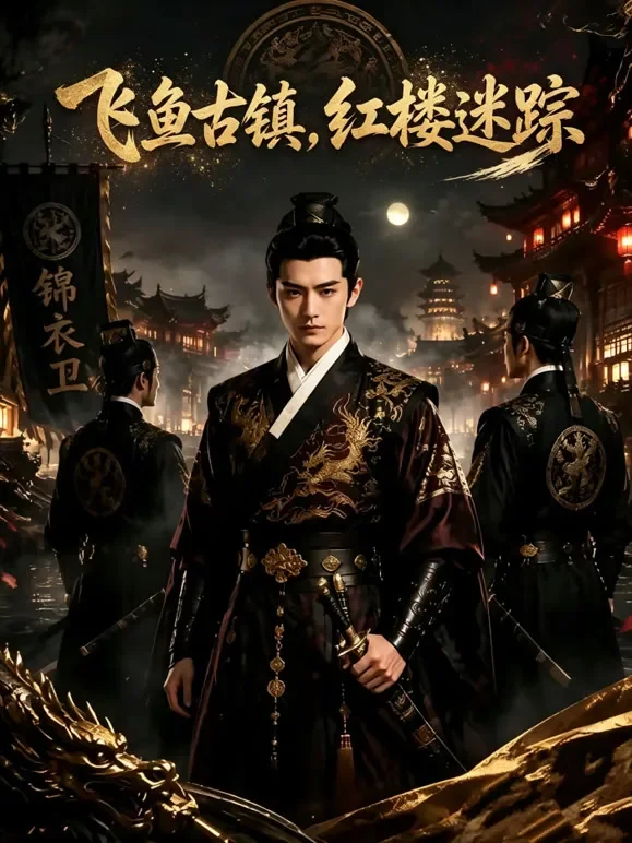 飞鱼古镇，红楼迷踪短剧海报