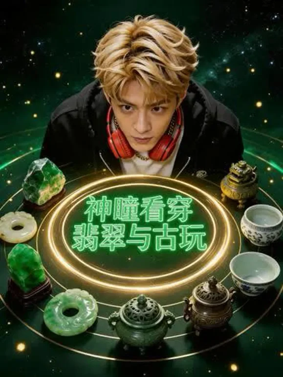 神瞳看穿翡翠与古玩短剧海报