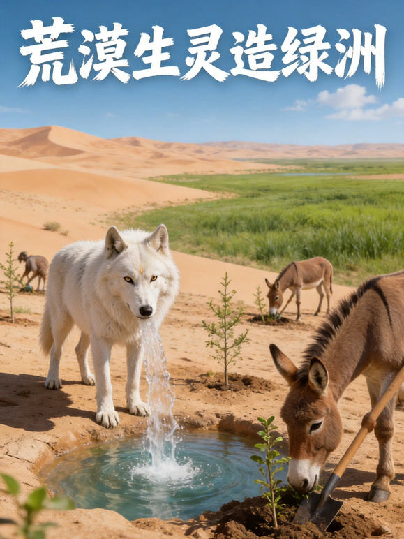 荒漠生灵造绿洲