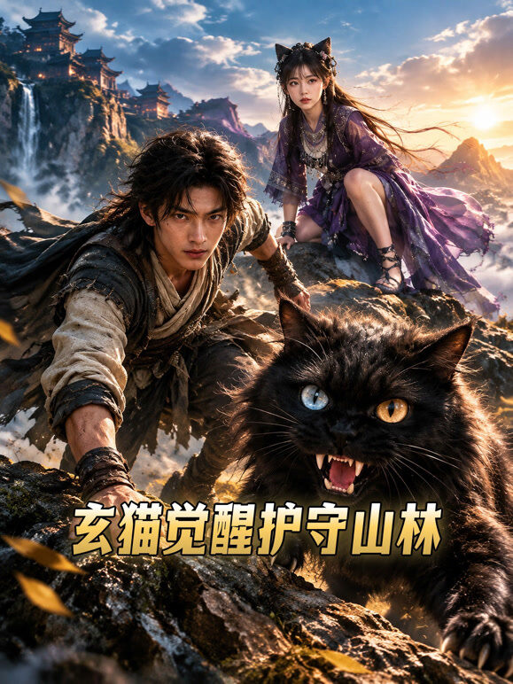 玄猫觉醒护守山林