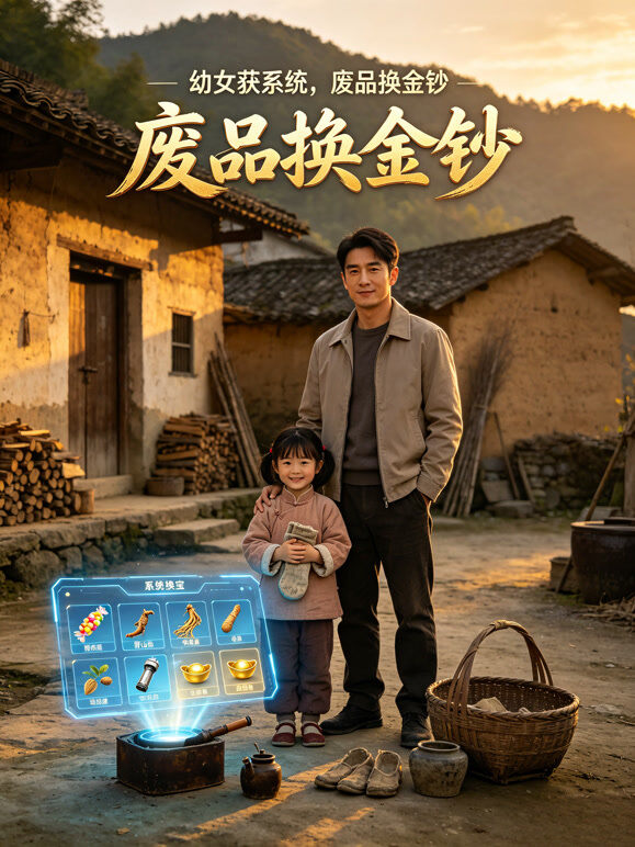 幼女获系统，废品换金钞