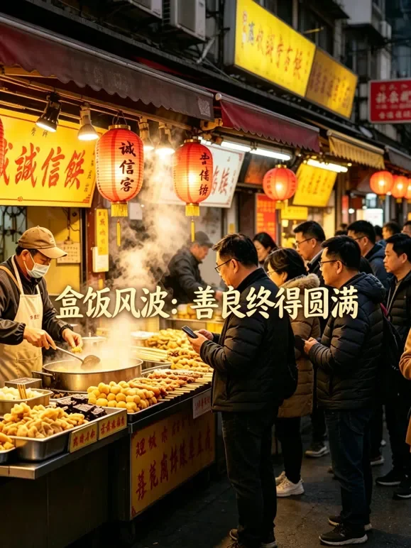 盒饭风波：善良终得圆满短剧海报
