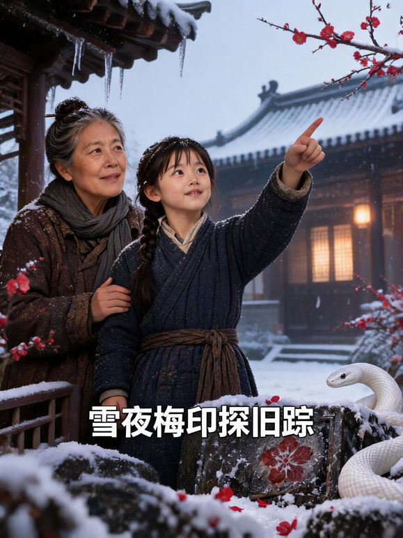 雪夜梅印探旧踪