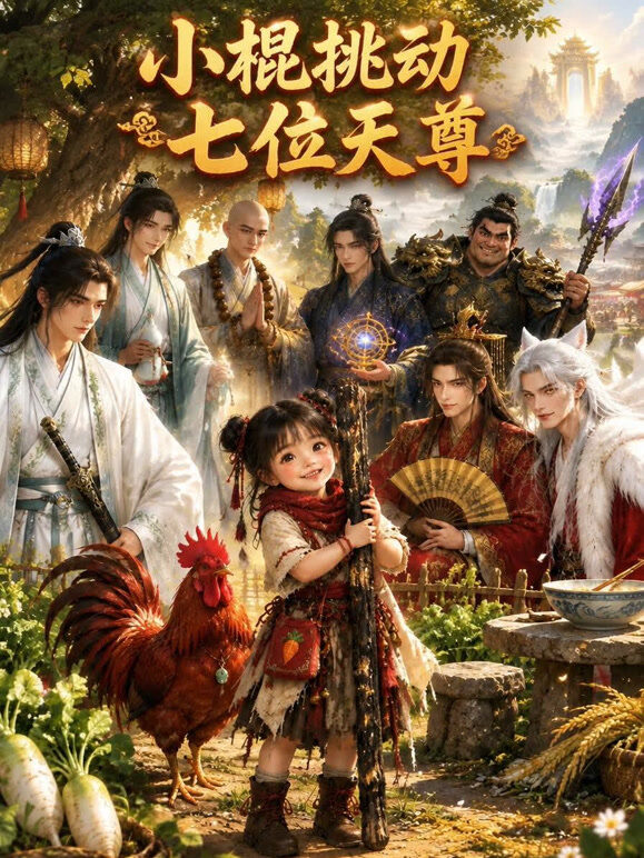 小棍挑动七位天尊