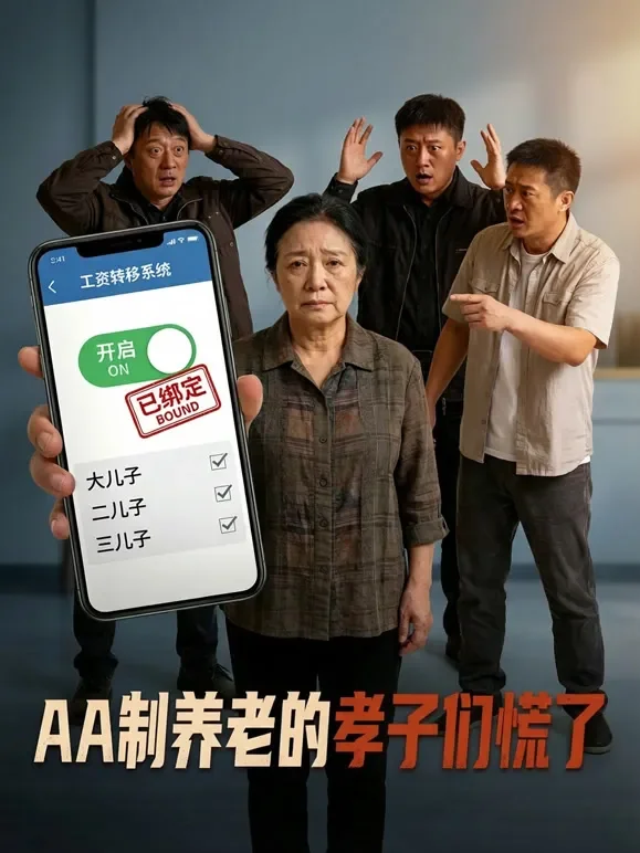 AA制养老的孝子们慌了短剧海报
