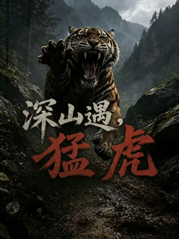 深山遇猛虎