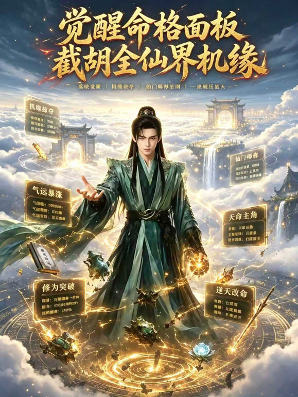 觉醒命格面板 截胡全仙界机缘
