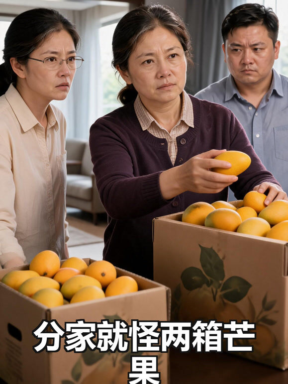 分家就怪两箱芒果