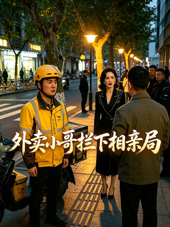 外卖小哥拦下相亲局