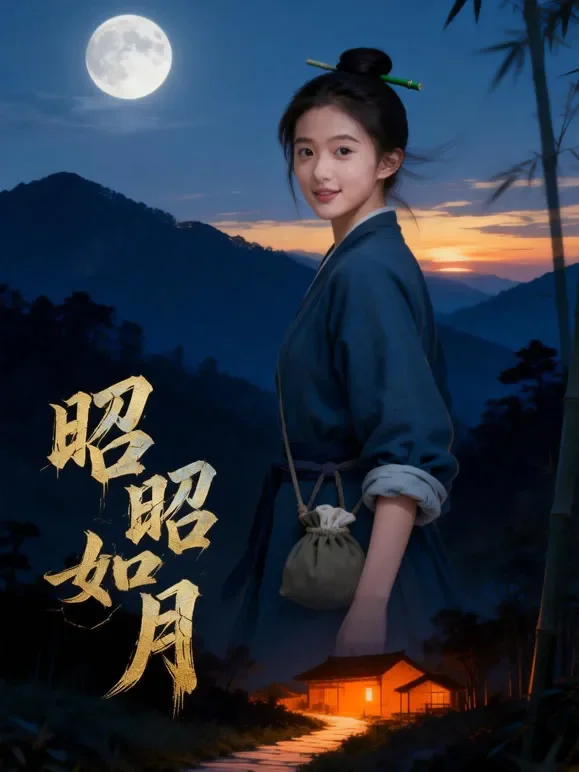 昭昭如月短剧海报