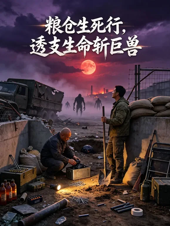 粮仓生死行，透支生命斩巨兽短剧海报