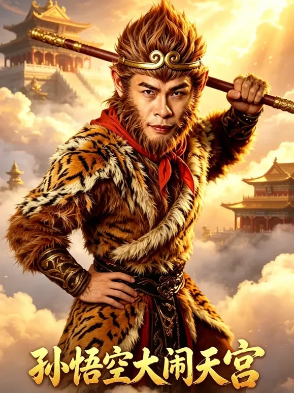 孙悟空大闹天宫短剧海报