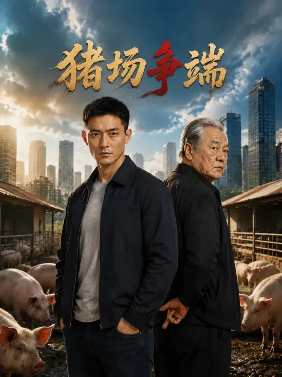 猪场争端短剧海报