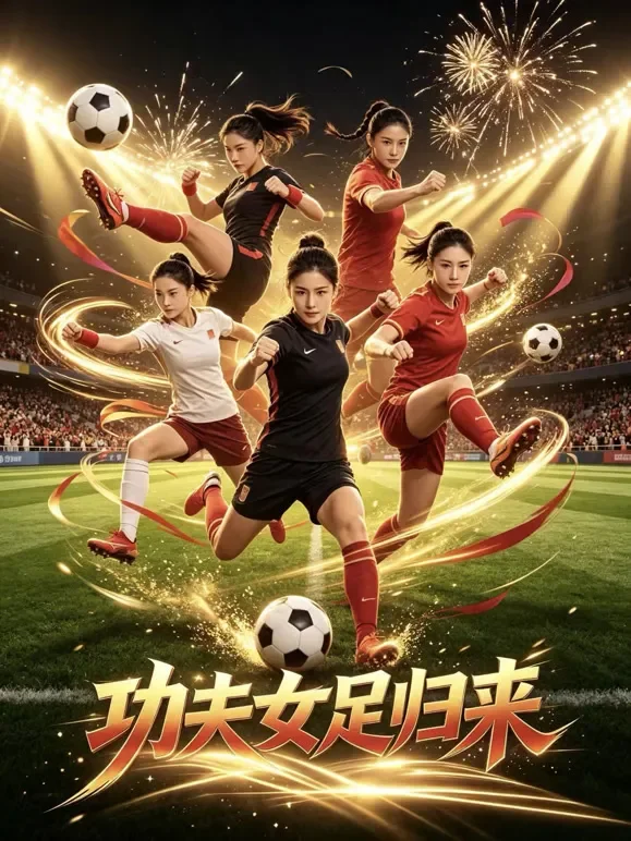功夫女足归来短剧海报