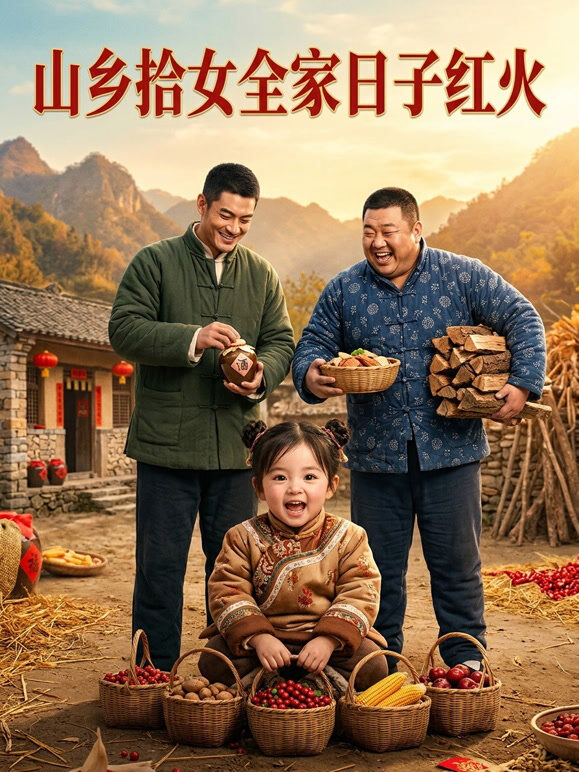 山乡拾女全家日子红火