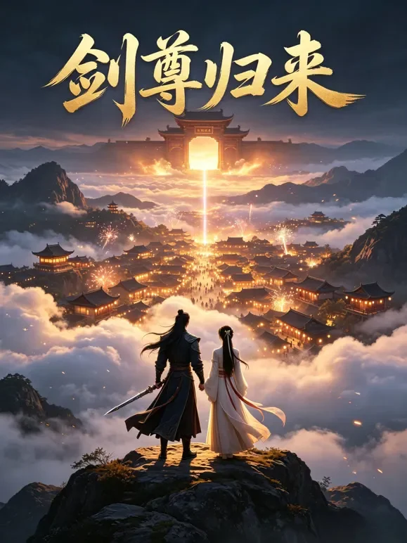 剑尊归来短剧海报