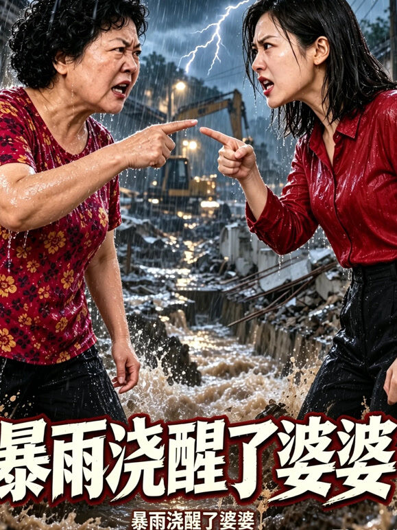 暴雨浇醒了婆婆