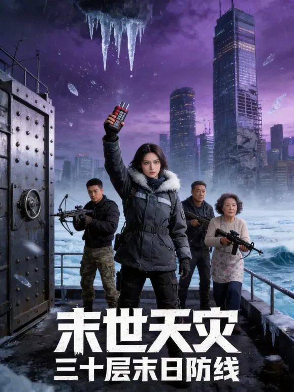 末世天灾：三十层末日防线短剧海报