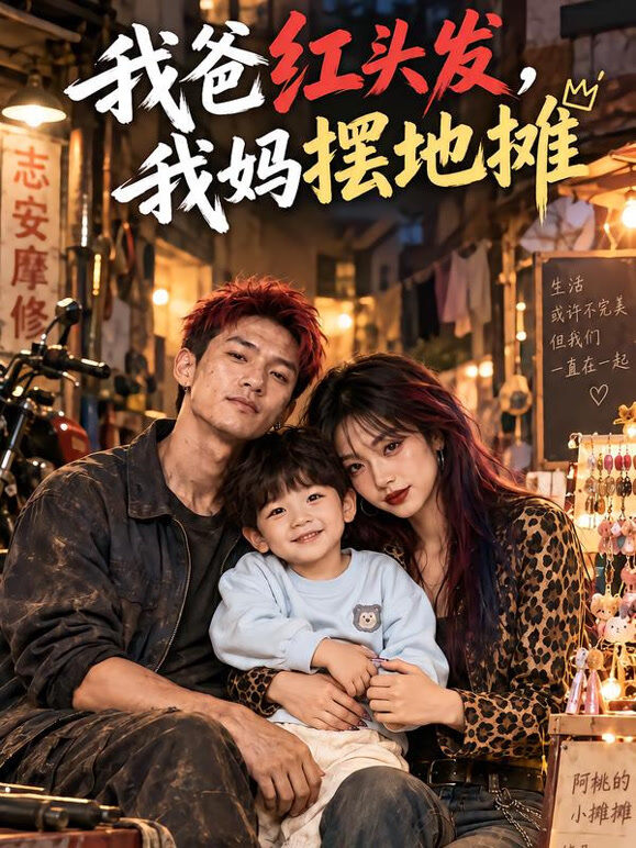 我爸红头发，我妈摆地摊