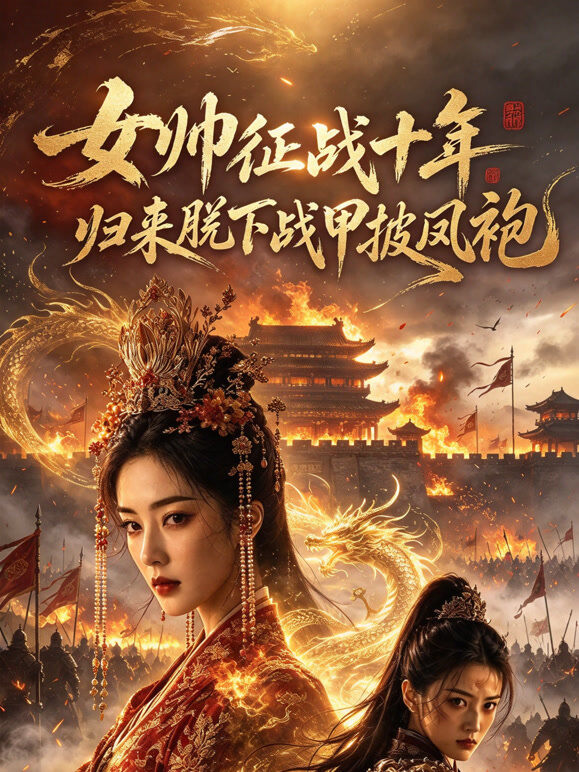 女帅征战十年，归来脱下战甲披凤袍