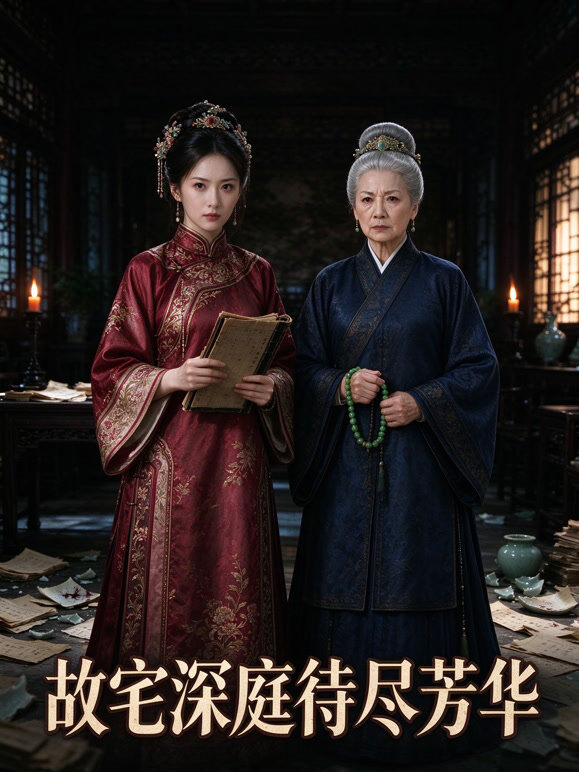 故宅深庭待尽芳华