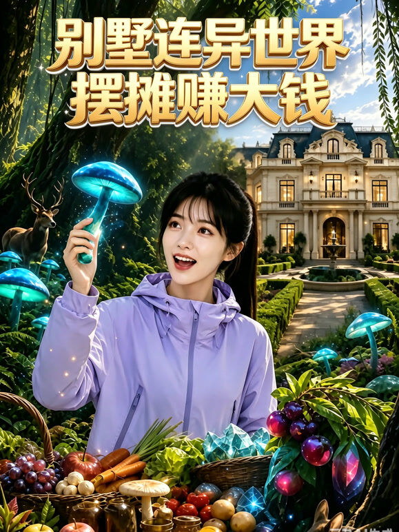 别墅连异世界摆摊赚大钱