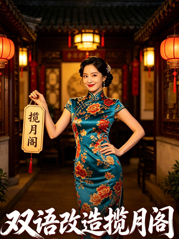 双语改造揽月阁