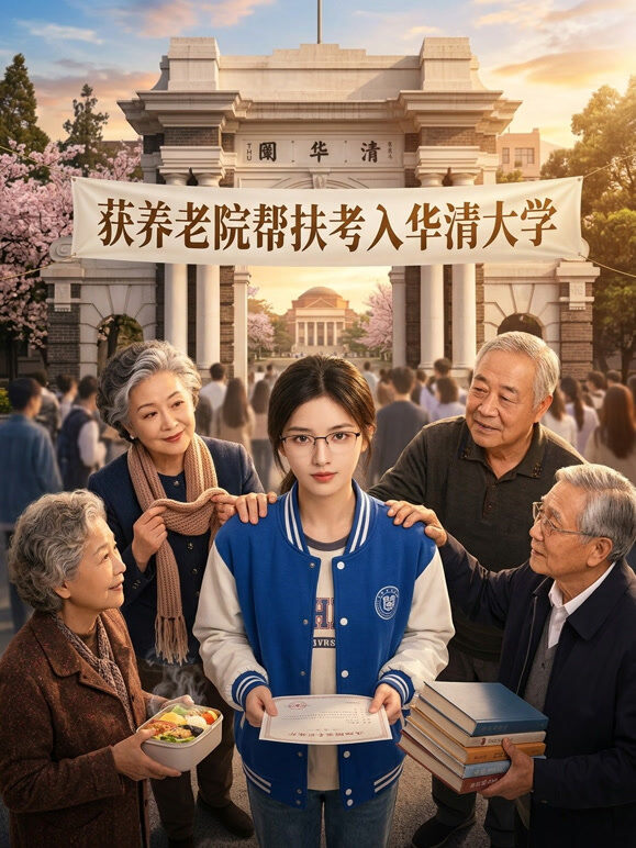 获养老院帮扶考入华清大学