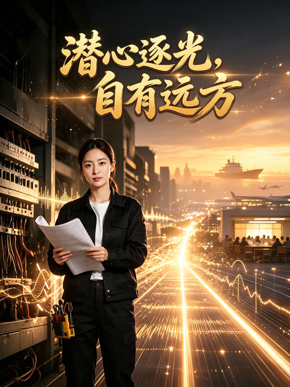 潜心逐光，自有远方