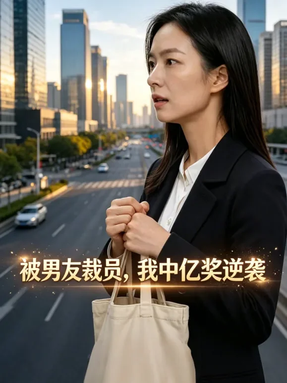 被男友裁员，我中亿奖逆袭短剧海报