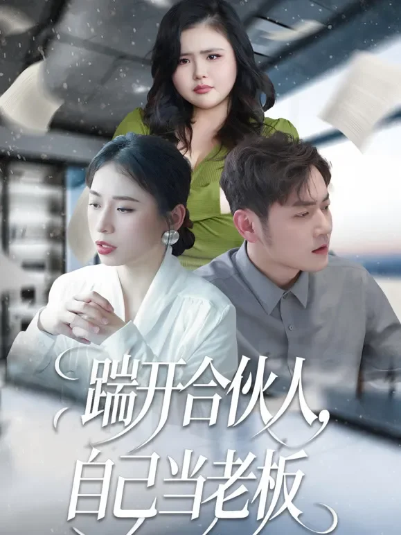 踹开合伙人，自己当老板短剧海报