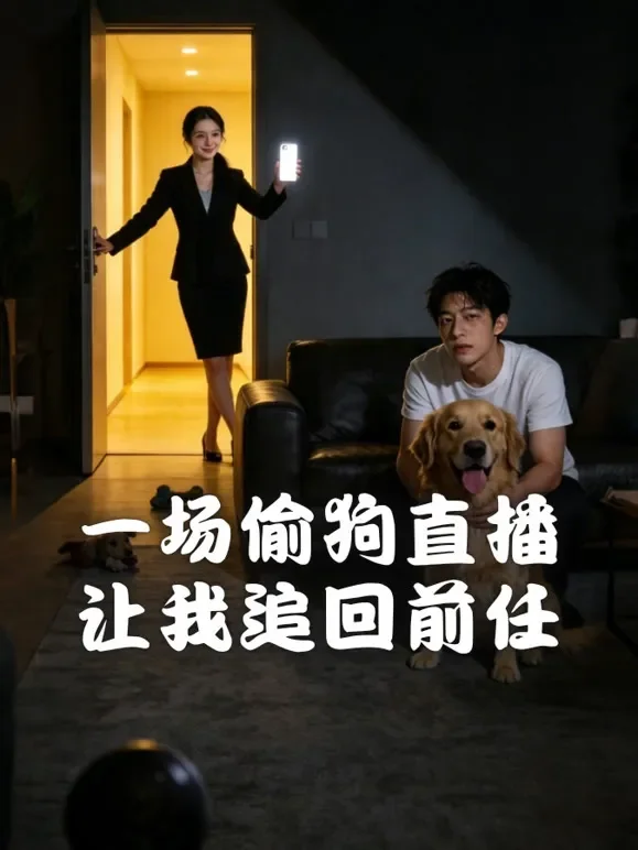 一场偷狗直播，让我追回前任短剧海报