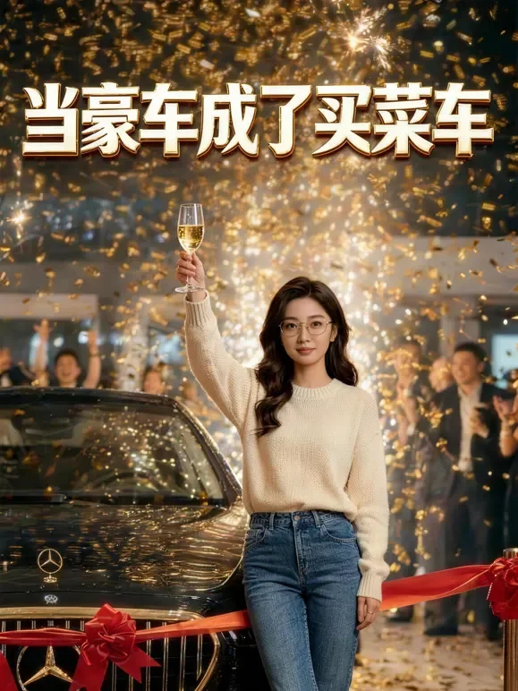 当豪车成了买菜车短剧海报