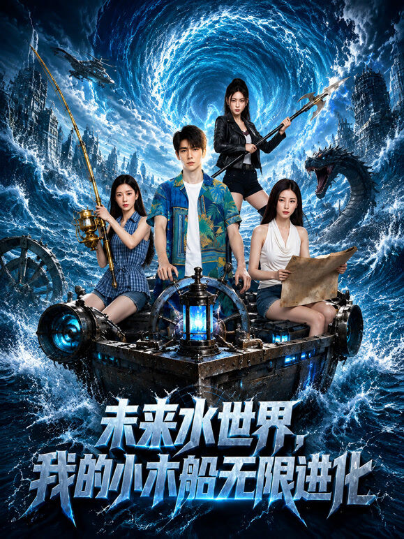 未来水世界，我的小木船无限进化