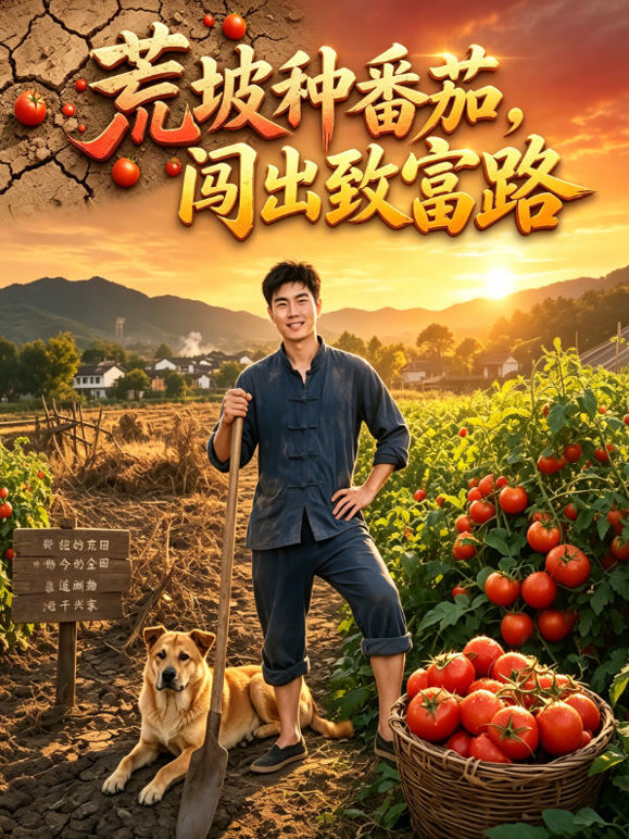 荒坡种番茄，闯出致富路