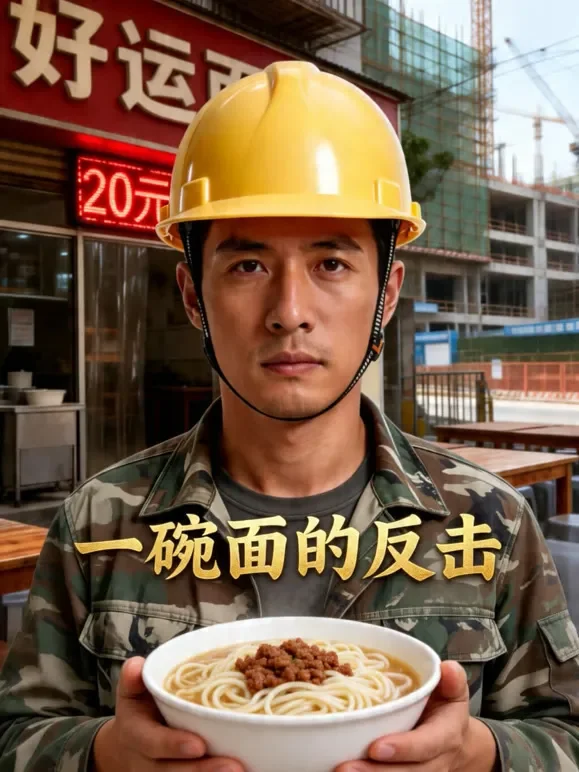 一碗面的反击短剧海报
