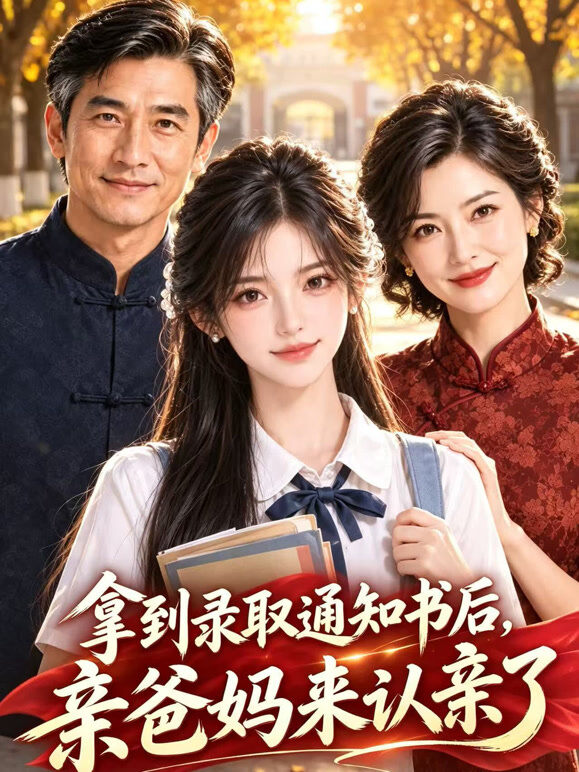 拿到录取通知书后，亲爸妈来认亲了