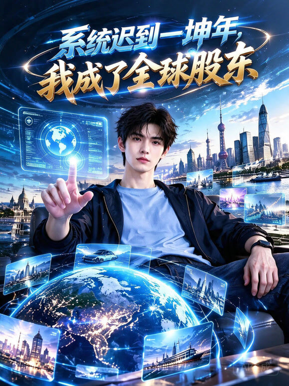 系统迟到一坤年，我成了全球股东