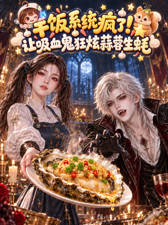干饭系统疯了，让吸血鬼狂炫蒜蓉生蚝