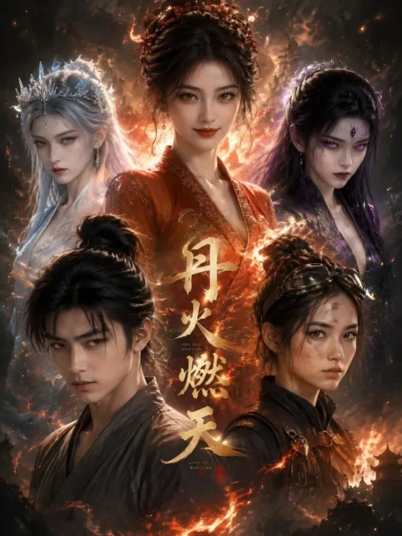 丹火燃天短剧海报