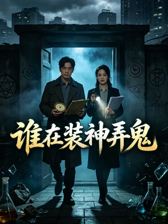 谁在装神弄鬼短剧海报