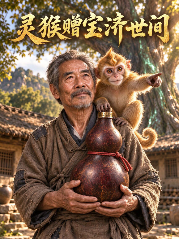 灵猴赠宝济世间