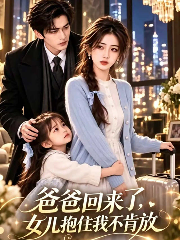 爸爸回来了，女儿抱住我不肯放