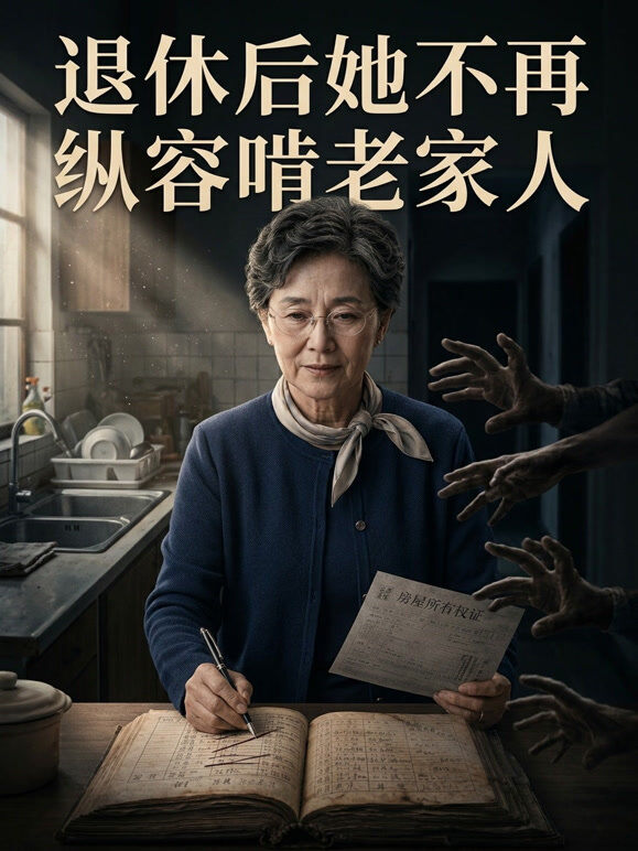 退休后她不再纵容啃老家人
