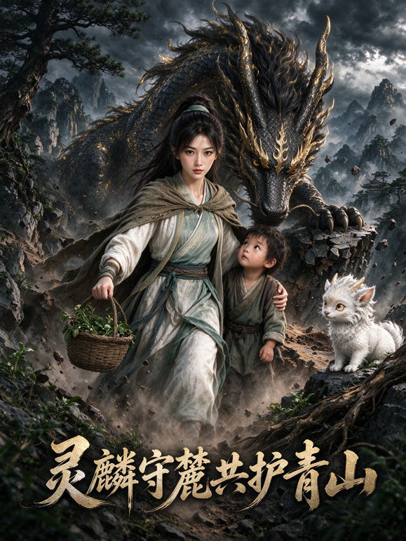 灵麟守麓共护青山