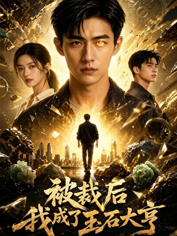 被裁后我成了玉石大亨短剧海报