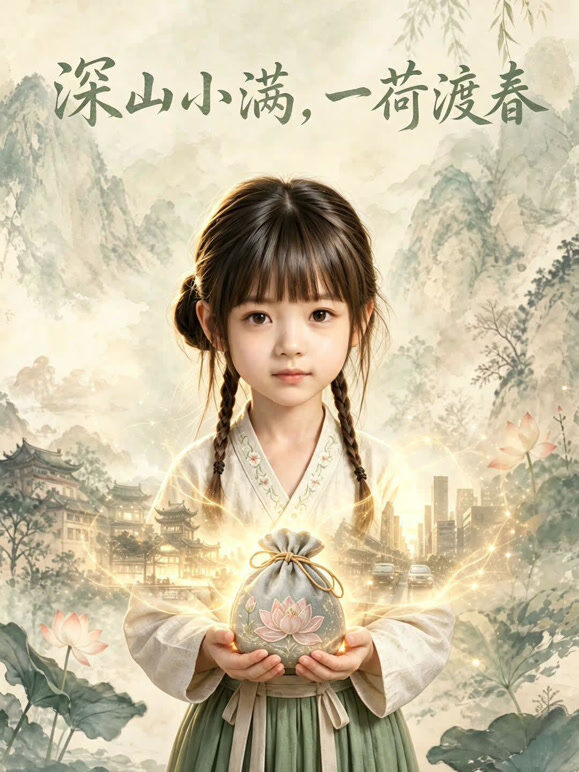 深山小满，一荷渡春