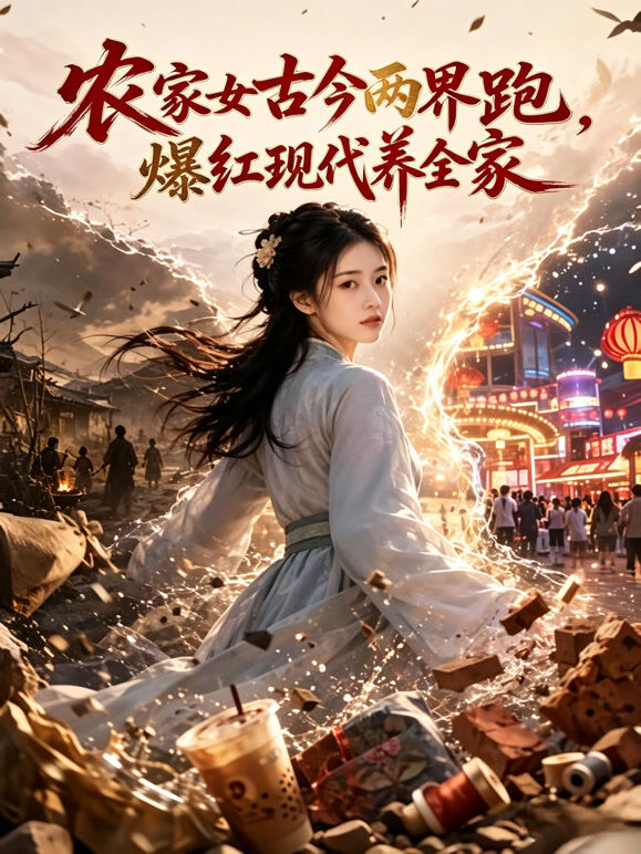 农家女古今两界跑，爆红现代养全家